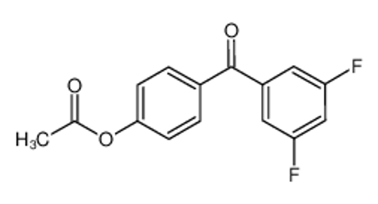 Picture of [4-(3,5-difluorobenzoyl)phenyl] acetate
