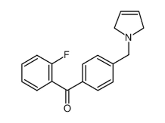 Picture of [4-(2,5-dihydropyrrol-1-ylmethyl)phenyl]-(2-fluorophenyl)methanone