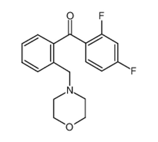 Picture of (2,4-difluorophenyl)-[2-(morpholin-4-ylmethyl)phenyl]methanone