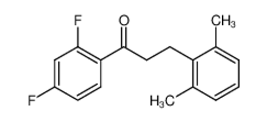 Imagem de 1-(2,4-difluorophenyl)-3-(2,6-dimethylphenyl)propan-1-one