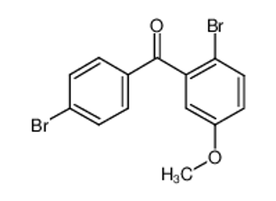 Picture of (2-bromo-5-methoxyphenyl)-(4-bromophenyl)methanone