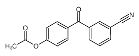 Изображение [4-(3-cyanobenzoyl)phenyl] acetate