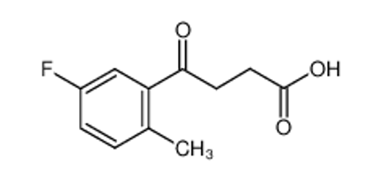 Imagem de 4-(5-fluoro-2-methylphenyl)-4-oxobutanoic acid