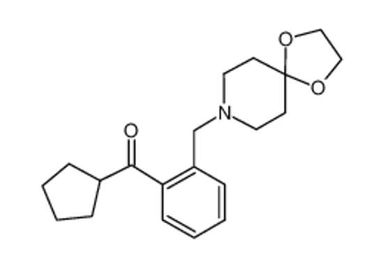 Imagem de cyclopentyl-[2-(1,4-dioxa-8-azaspiro[4.5]decan-8-ylmethyl)phenyl]methanone