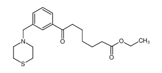 Picture of ethyl 7-oxo-7-[3-(thiomorpholin-4-ylmethyl)phenyl]heptanoate
