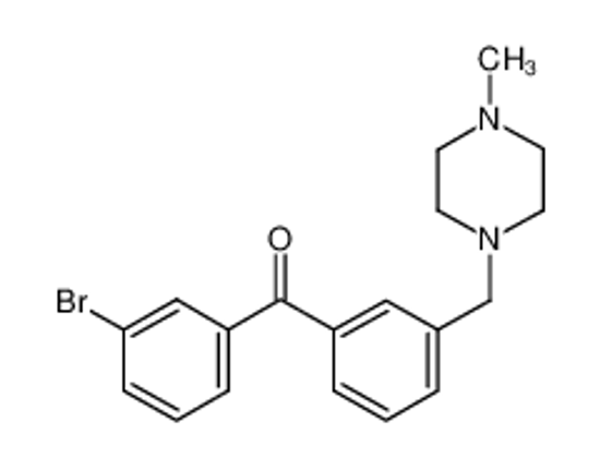 Picture of (3-bromophenyl)-[3-[(4-methylpiperazin-1-yl)methyl]phenyl]methanone