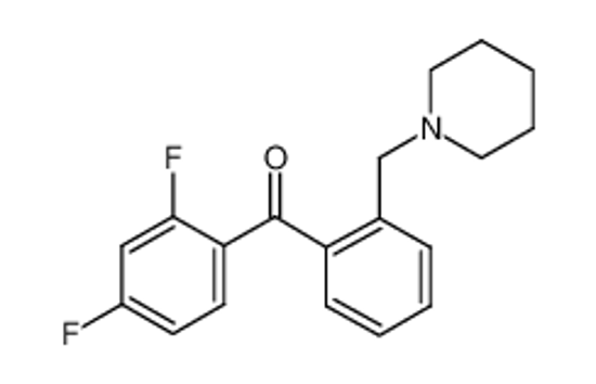 Imagem de (2,4-difluorophenyl)-[2-(piperidin-1-ylmethyl)phenyl]methanone