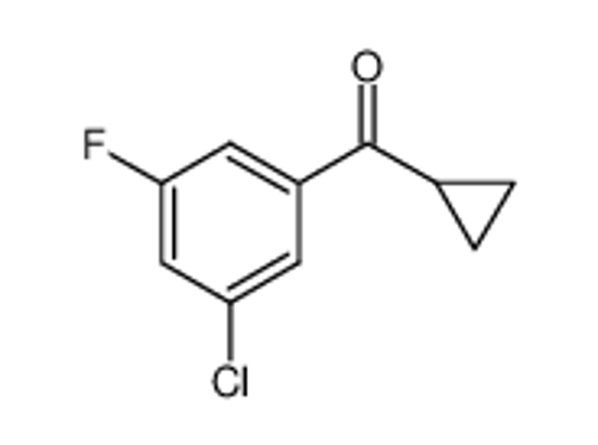 Picture of (3-chloro-5-fluorophenyl)-cyclopropylmethanone
