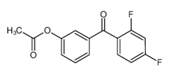 Imagem de [3-(2,4-difluorobenzoyl)phenyl] acetate