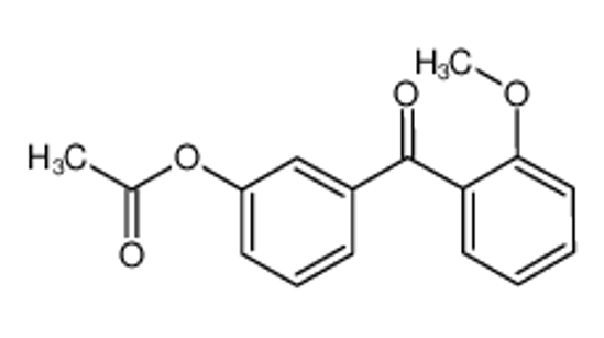 Изображение [3-(2-methoxybenzoyl)phenyl] acetate