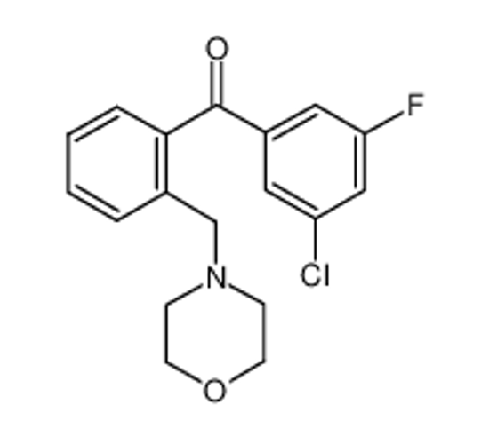Imagem de (3-chloro-5-fluorophenyl)-[2-(morpholin-4-ylmethyl)phenyl]methanone