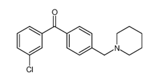 Picture of (3-chlorophenyl)-[4-(piperidin-1-ylmethyl)phenyl]methanone