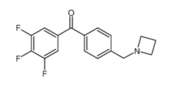 Picture of [4-(azetidin-1-ylmethyl)phenyl]-(3,4,5-trifluorophenyl)methanone