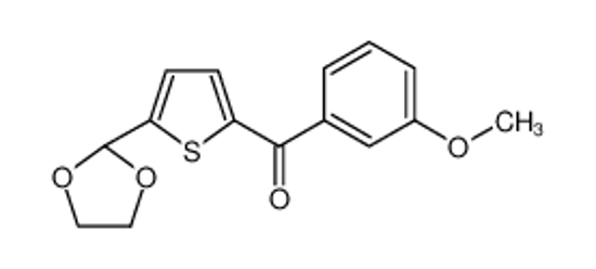 Picture of [5-(1,3-dioxolan-2-yl)thiophen-2-yl]-(3-methoxyphenyl)methanone