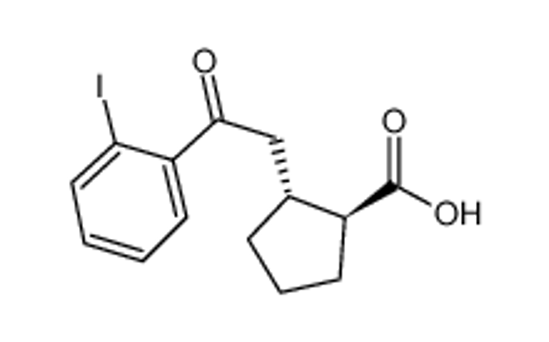 Изображение TRANS-2-[2-(2-IODOPHENYL)-2-OXOETHYL]CYCLOPENTANE-1-CARBOXYLIC ACID
