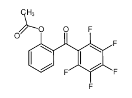 Picture of [2-(2,3,4,5,6-pentafluorobenzoyl)phenyl] acetate