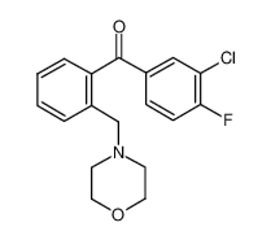 Picture of (3-chloro-4-fluorophenyl)-[2-(morpholin-4-ylmethyl)phenyl]methanone