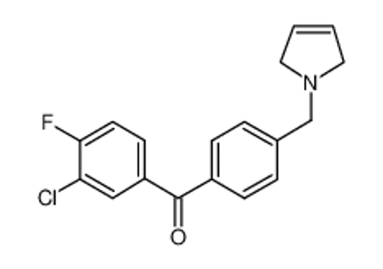 Picture of (3-chloro-4-fluorophenyl)-[4-(2,5-dihydropyrrol-1-ylmethyl)phenyl]methanone