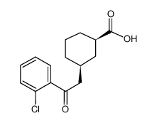Изображение CIS-3-[2-(2-CHLOROPHENYL)-2-OXOETHYL]CYCLOHEXANE-1-CARBOXYLIC ACID