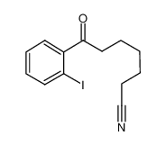 Picture of 7-(2-IODOPHENYL)-7-OXOHEPTANENITRILE
