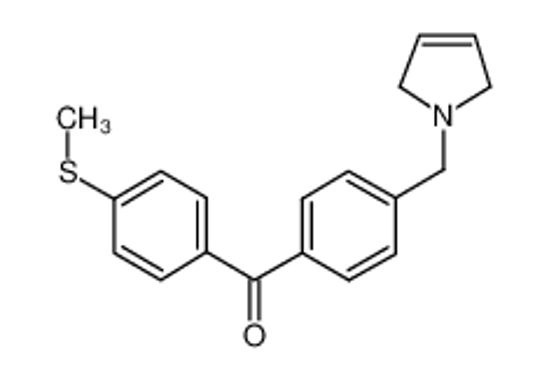 Picture of [4-(2,5-dihydropyrrol-1-ylmethyl)phenyl]-(4-methylsulfanylphenyl)methanone