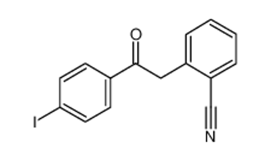 Picture of 2-[2-(4-iodophenyl)-2-oxoethyl]benzonitrile