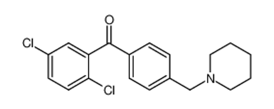 Picture of (2,5-dichlorophenyl)-[4-(piperidin-1-ylmethyl)phenyl]methanone