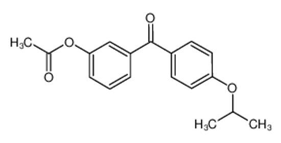 Изображение [3-(4-propan-2-yloxybenzoyl)phenyl] acetate