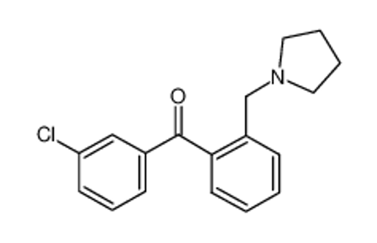 Picture of (3-chlorophenyl)-[2-(pyrrolidin-1-ylmethyl)phenyl]methanone