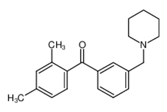 Изображение (2,4-dimethylphenyl)-[3-(piperidin-1-ylmethyl)phenyl]methanone