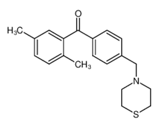 Изображение (2,5-dimethylphenyl)-[4-(thiomorpholin-4-ylmethyl)phenyl]methanone