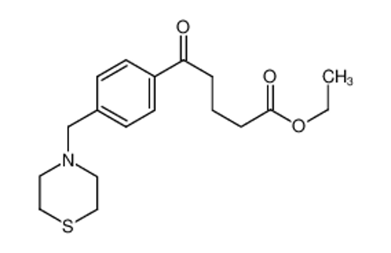 Picture of ethyl 5-oxo-5-[4-(thiomorpholin-4-ylmethyl)phenyl]pentanoate