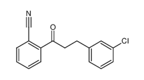 Picture of 2-[3-(3-chlorophenyl)propanoyl]benzonitrile