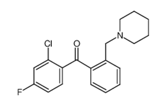 Picture of (2-chloro-4-fluorophenyl)-[2-(piperidin-1-ylmethyl)phenyl]methanone