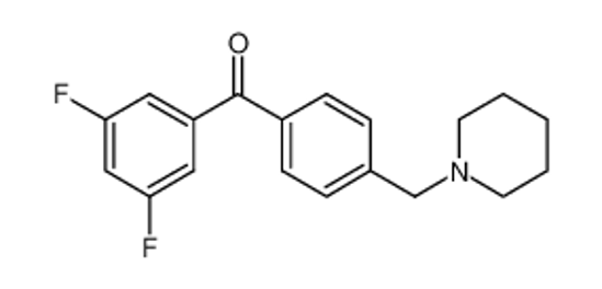 Picture of (3,5-difluorophenyl)-[4-(piperidin-1-ylmethyl)phenyl]methanone
