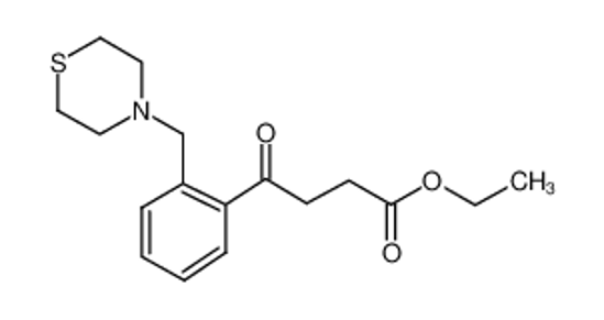 Picture of ethyl 4-oxo-4-[2-(thiomorpholin-4-ylmethyl)phenyl]butanoate