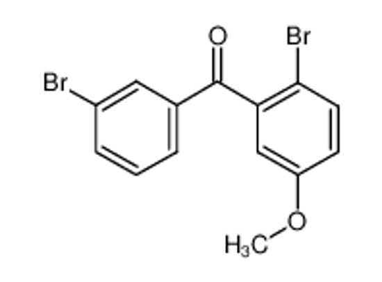 Picture of (2-bromo-5-methoxyphenyl)-(3-bromophenyl)methanone