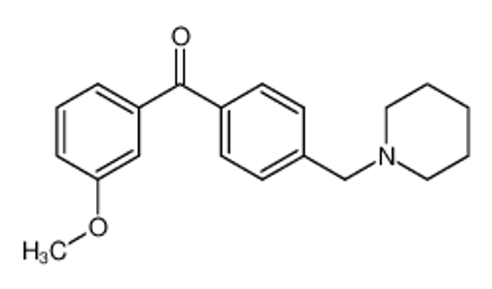 Picture of (3-methoxyphenyl)-[4-(piperidin-1-ylmethyl)phenyl]methanone