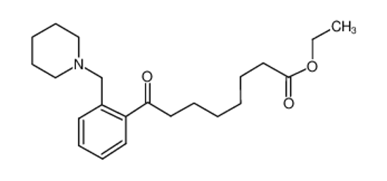 Picture of ethyl 8-oxo-8-[2-(piperidin-1-ylmethyl)phenyl]octanoate