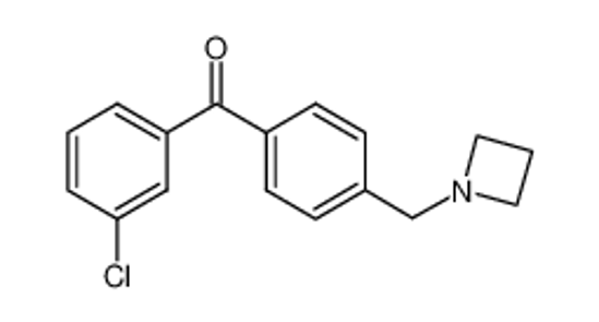 Изображение [4-(azetidin-1-ylmethyl)phenyl]-(3-chlorophenyl)methanone