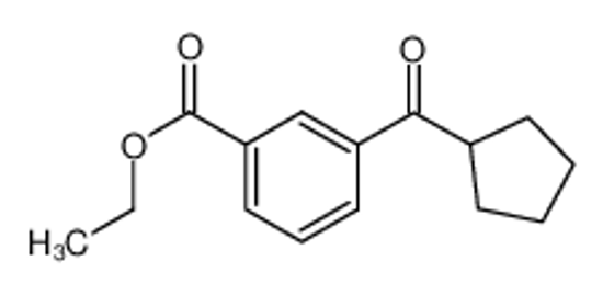 Picture of ethyl 3-(cyclopentanecarbonyl)benzoate