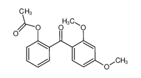 Picture of [2-(2,4-dimethoxybenzoyl)phenyl] acetate