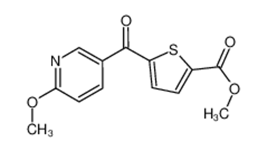 Picture of methyl 5-(6-methoxypyridine-3-carbonyl)thiophene-2-carboxylate