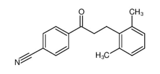 Picture of 4-[3-(2,6-dimethylphenyl)propanoyl]benzonitrile