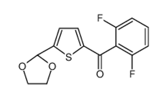 Imagem de (2,6-difluorophenyl)-[5-(1,3-dioxolan-2-yl)thiophen-2-yl]methanone