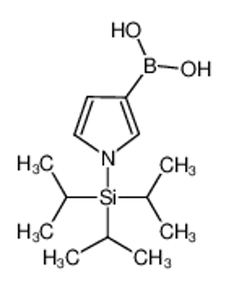 Mostrar detalhes para (1-(Triisopropylsilyl)-1H-pyrrol-3-yl)boronic acid