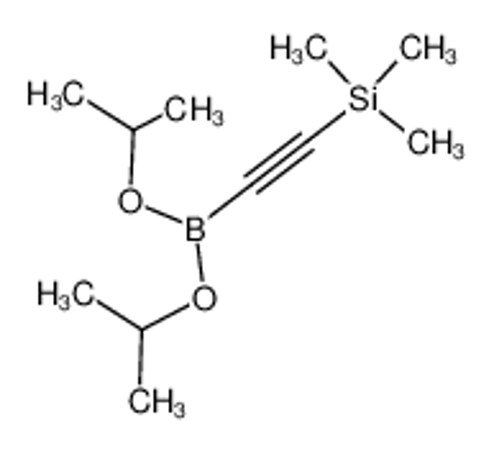 Picture of 2-di(propan-2-yloxy)boranylethynyl-trimethylsilane