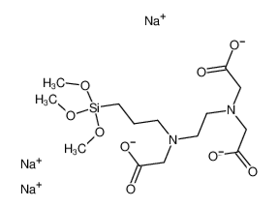 Picture of N-[(3-TRIMETHOXYSILYL)PROPYL]ETHYLENEDIAMINE TRIACETIC ACID TRISODIUM SALT