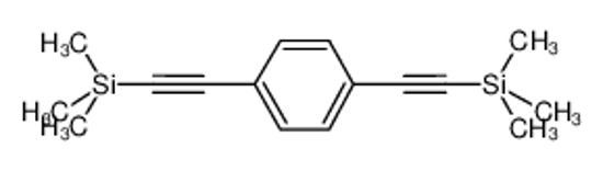 Picture of trimethyl-[2-[4-(2-trimethylsilylethynyl)phenyl]ethynyl]silane
