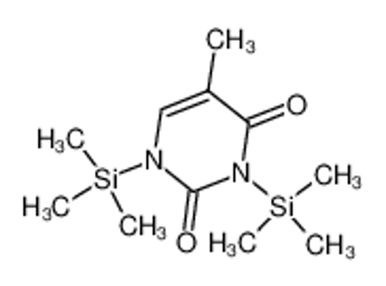 Picture of (5-METHYL-1,3-BIS-TRIMETHYLSILYL)-2,4-(1H,3H-PYRIMIDINEDIONE)